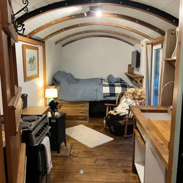 the railway carraige, hotel in Three Cocks Junction