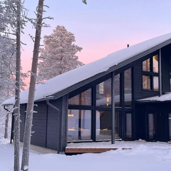 Villa Minna, Brand New Luxury Villa in Ylläs, Lapland, hotel in Äkäslompolo