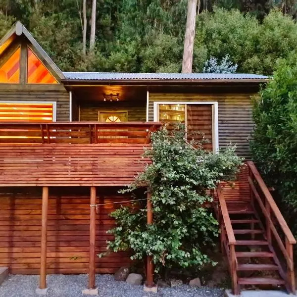 Cabaña Drak Bosque y Mar 2, hotel in Tomé