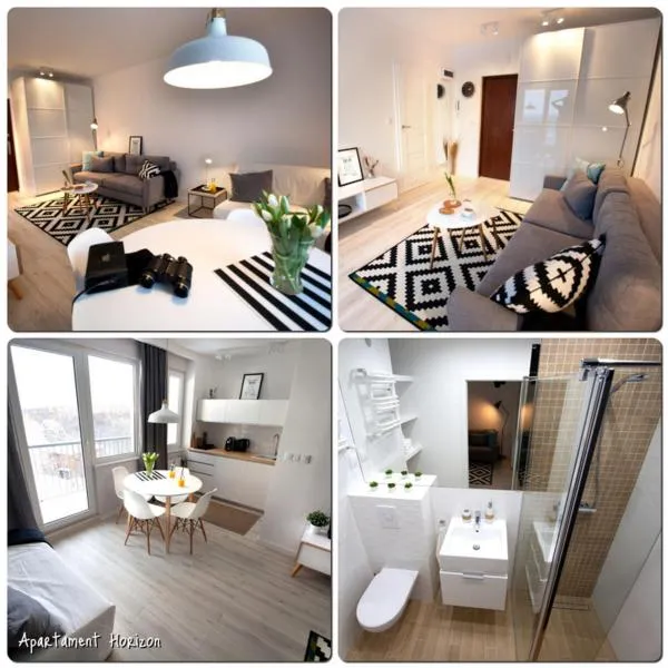 Apartament Horizon z widokiem na morze, hotell Gdynias