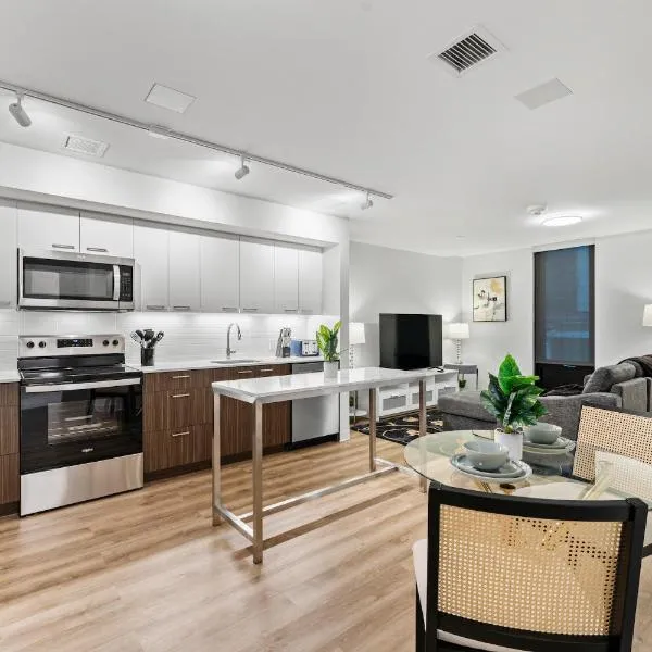 Furnished Luxury Apartment Next to Harvard Stadium: Boston'da bir otel