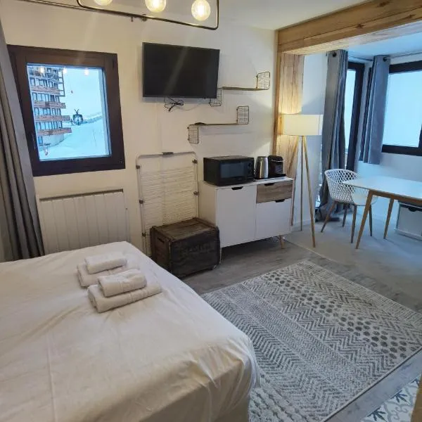 MyHome - PSO37 - Studio cosy 4 pax Val Claret，蒂涅的飯店