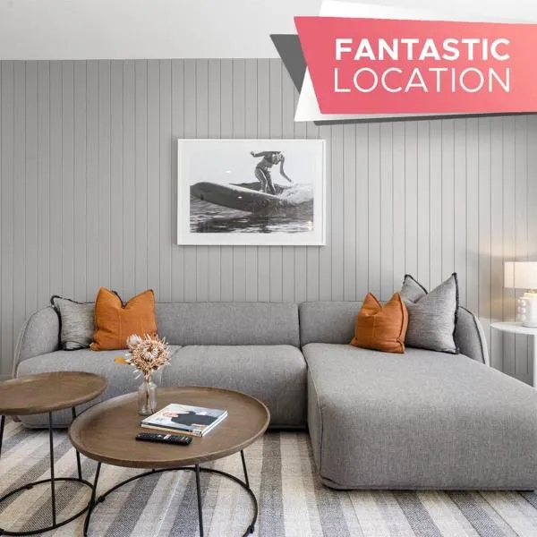 Drift at Palmstone - 2BR, Parking, Wifi, hotell sihtkohas Glenelg