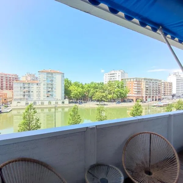 10 mns à pieds de l'hyper centre, vue sur le canal du midi, hotel in Toulouse