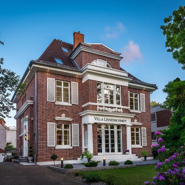 Villa Linnenschmidt, Historische Villa, Bremen Zentral, HBF, Messe, ÖVB Arena, Kostenloser Parkplatz, Altstadt, Bremen