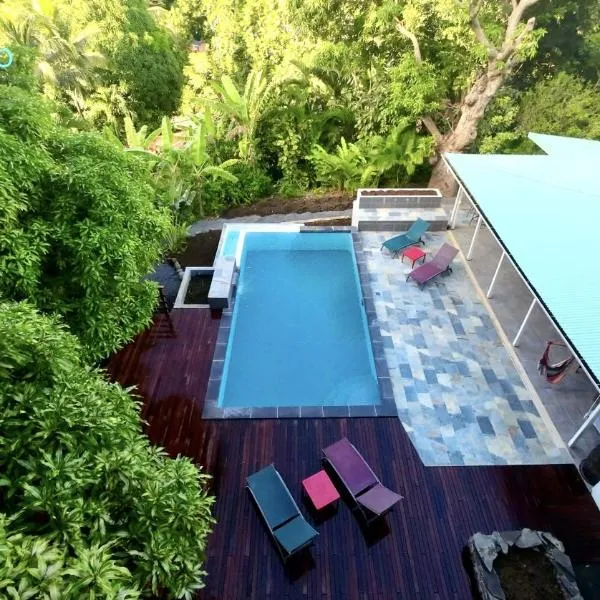 Ecolodges Karet, hotell sihtkohas Deshaies