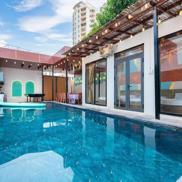 SunDay Villa 13 NH - Đi Bộ Ra Biển - Free Bida - Karaoke, hotel v destinaci Vũng Tàu