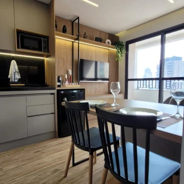 Apto novo e moderno - 5 min do Allianz parque, hotel em São Paulo