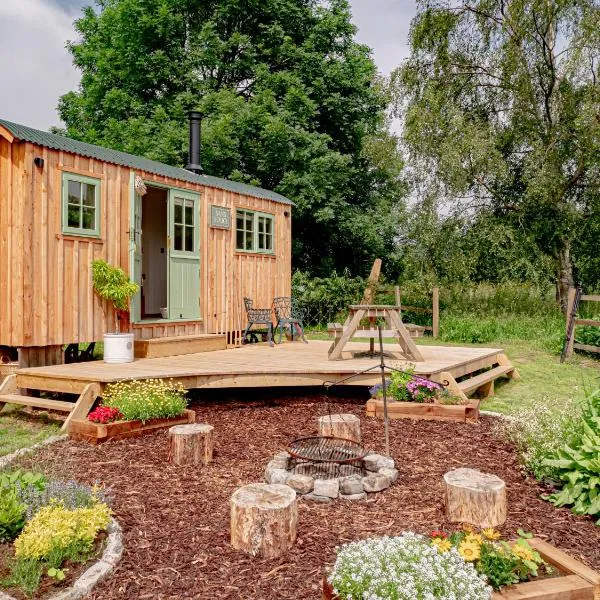 Luxury Shepherds Hut, hotel in Stonehouse