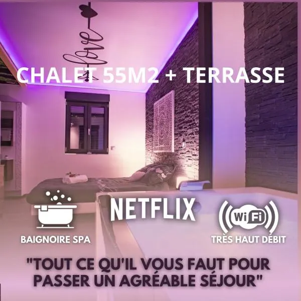 LE COTTAGE Zen LOVE, khách sạn ở Foucherans
