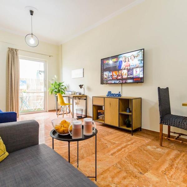 Cozy family apt near Zeus temple and Acropolis, Athènes