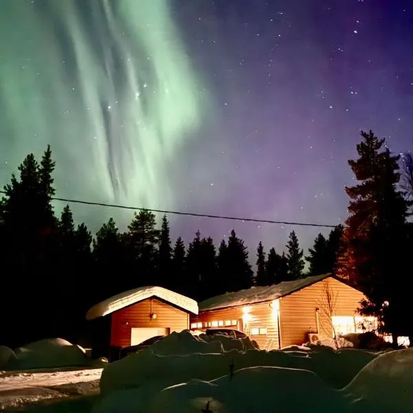 Villa Hellitä - big, private and great location, Hotel in Ylläsjärvi