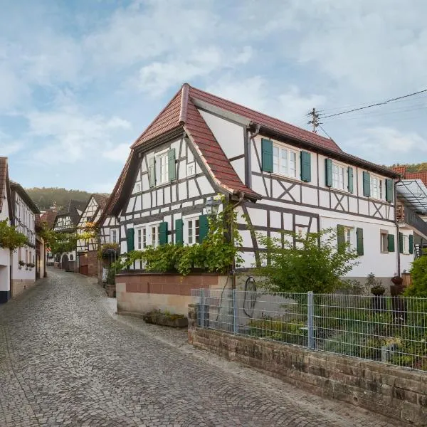 Winzerlodge, Wohnung Chardonnay, hotel v destinaci Gleiszellen-Gleishorbach