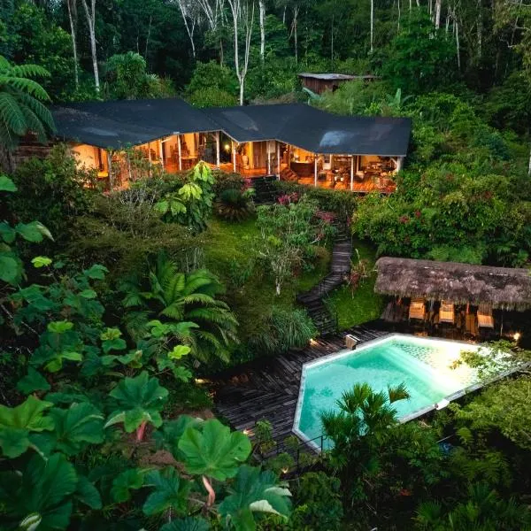 哈瑪德里亞山林小屋，普耶多彌沙瓦邑的飯店