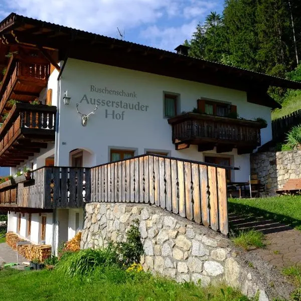 Ausserstauderhof, hotell sihtkohas St. Leonhard in Passeier