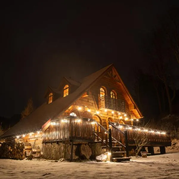 Forest Camp Dom w Górach Sowich, hôtel à Michałkowa