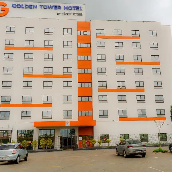 Golden Tower Shopping by Fênix Hotéis, hotell i Pouso Alegre