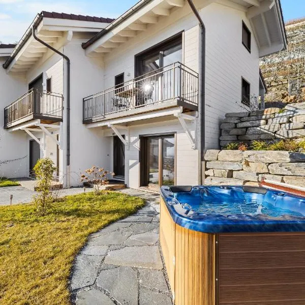 Villa mitoyenne proche des bains - Villa B4, hotel in Saillon