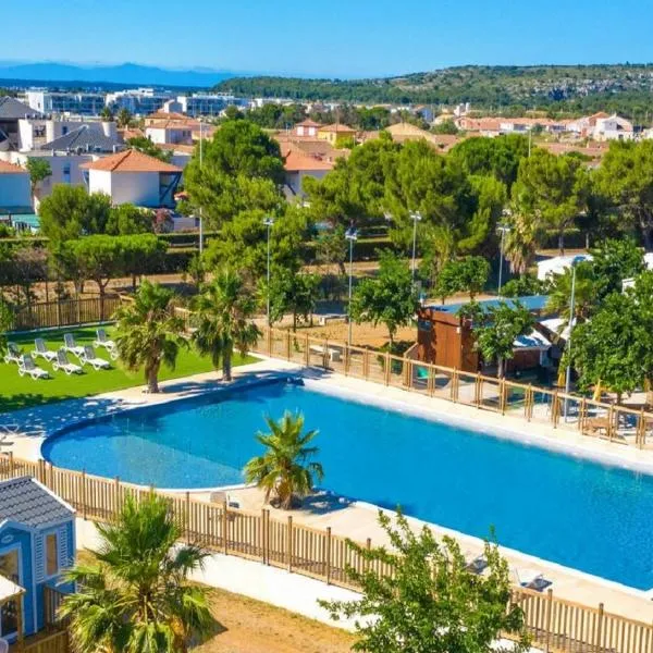 Mobil-home 3 ch camping TOHAPI, hotel in Port-la-Nouvelle