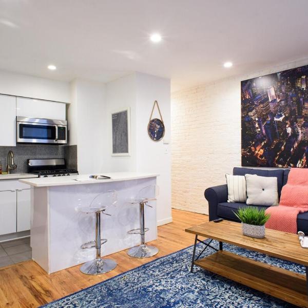 26-4B Newly Furnished 1BR W&D Courtyard, New York