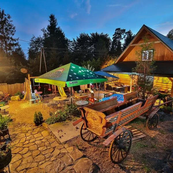 Rancho w Dolinie, hotel in Skomielna Biała