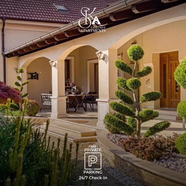 Sika President Garden & Spa Central Apartment Arad, hotel in Arad