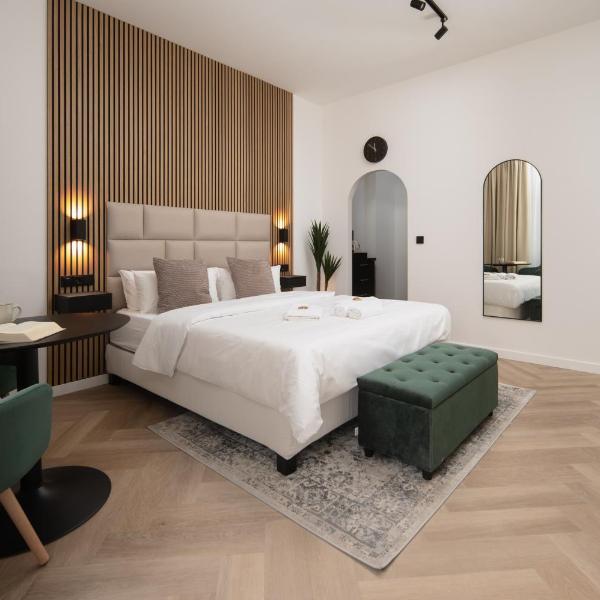 ROOMS Bremen I Serviced Apartments mit Self Check-in I HBF-Messe-ÖVB Arena-Zentrum, Brema