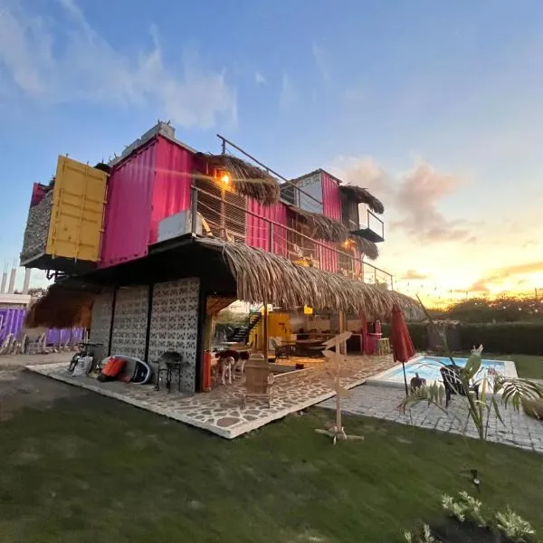 KITE en Mojarra Beach Habitación privada vista al mar, hotel in Salina del Rey