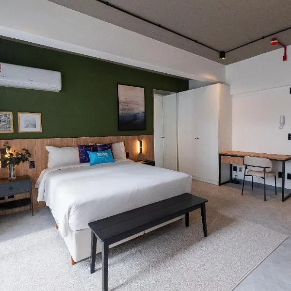 Xtay Oslo Florianópolis - Estúdios completos e bem decorados, em região privilegiada, hotel em Florianópolis