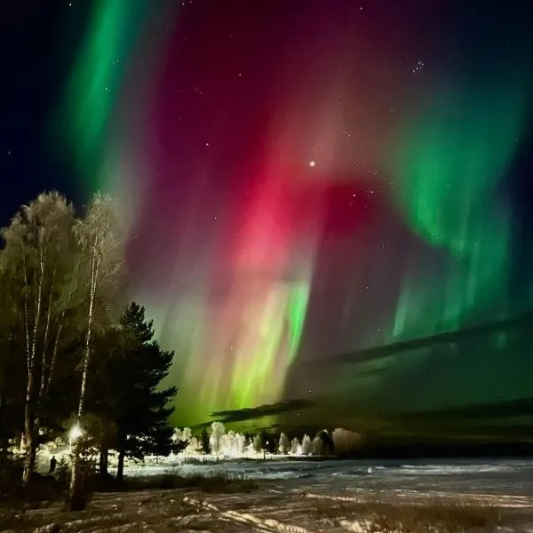 Överkalix में, होटल Humlehjarta Schweden Norrbotten Ferienhaus Ferienwohnung