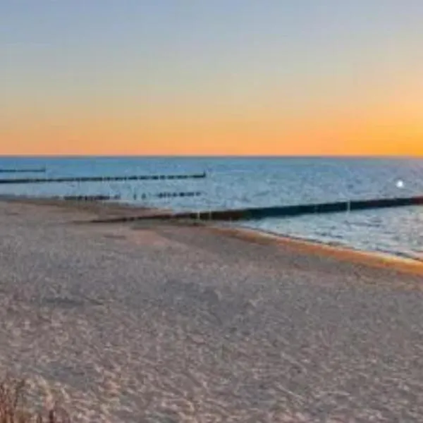 Uroczy kemping z tarasem, hôtel à Ustronie Morskie