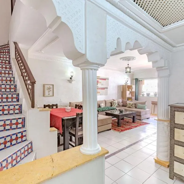 Appartement Duplex confort qualité très bien situé, hotel em Marraquexe