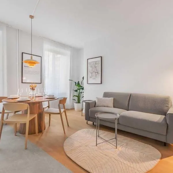 BC Apart 1 - Charming Apartment in City Center - Close to Rhine and Old Town、バーゼルのホテル