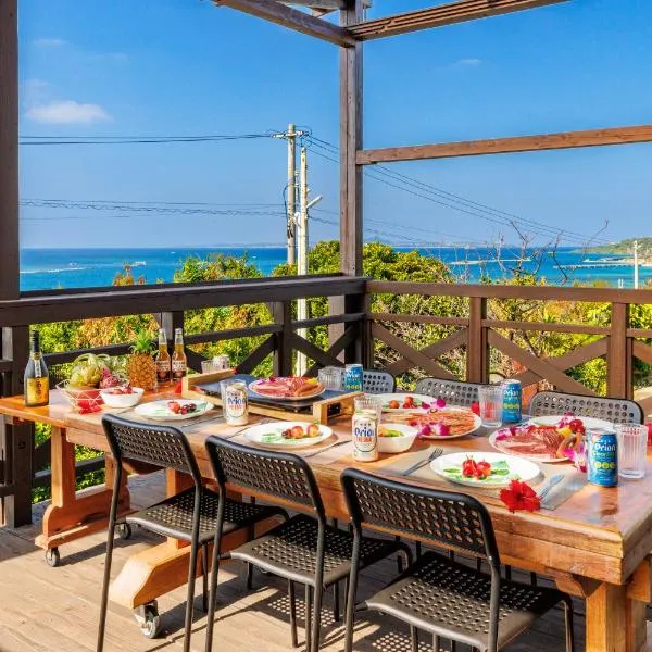 オーシャンビューUnclesHouse海の宿は一棟貸, Hotel in Motobu