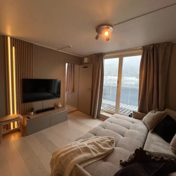 Voss Apartment in Oppheim Resort, pool and view, hotel a Vossevangen