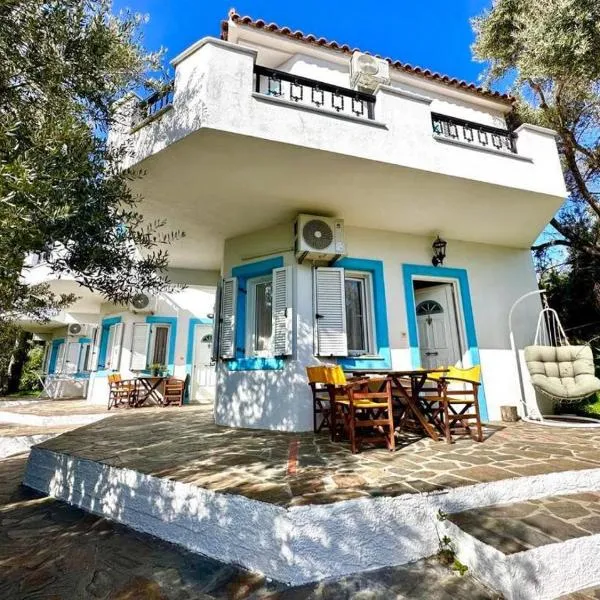Kampos Olive Grove houses, hôtel à Kámpos