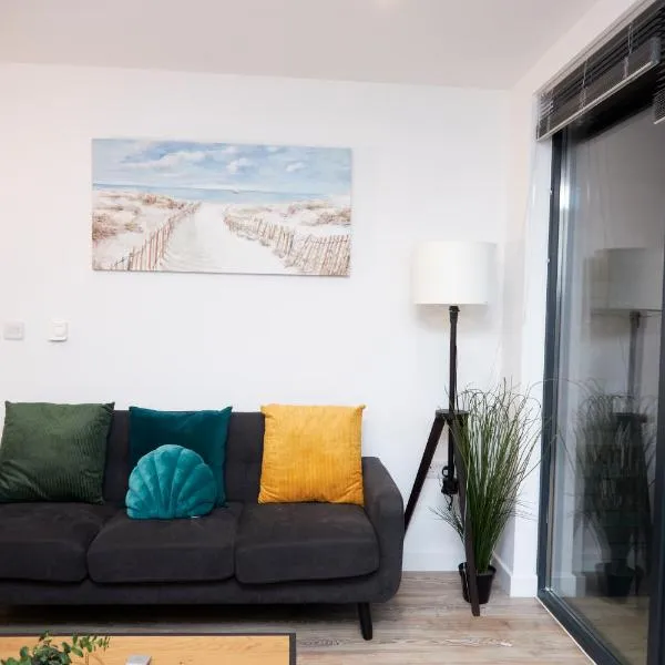 Luxury 2 Bedroom and bathroom in Central Manchester With Balcony，位于曼彻斯特的酒店