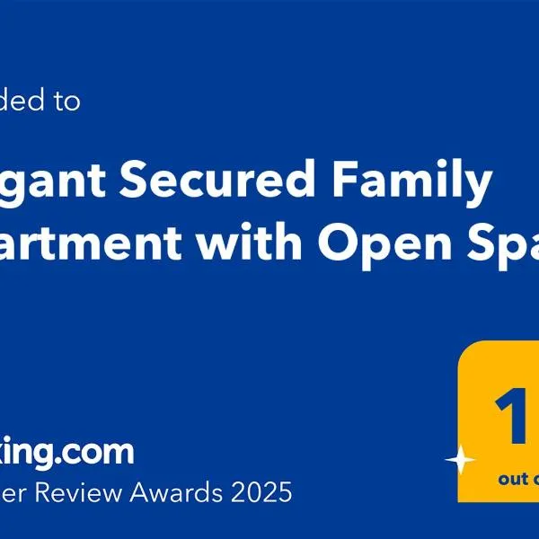 Elegant Secured Family Apartment with Open Space, Hotel in Dhaka