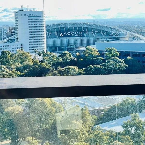 Olympic Park Amazing 2 bed 2 bath Condo Parking,Wi-Fi, hotel en Sídney