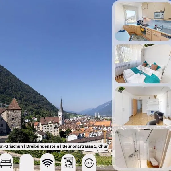 Solution-Grischun Apartments - Berninaexpress - Städterip - atemberaubende Aussicht, hotel v destinaci Chur