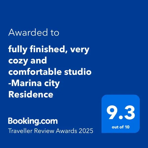 fully finished, very cozy and comfortable studio -Marina city Residence, hotel in Port Ghalib