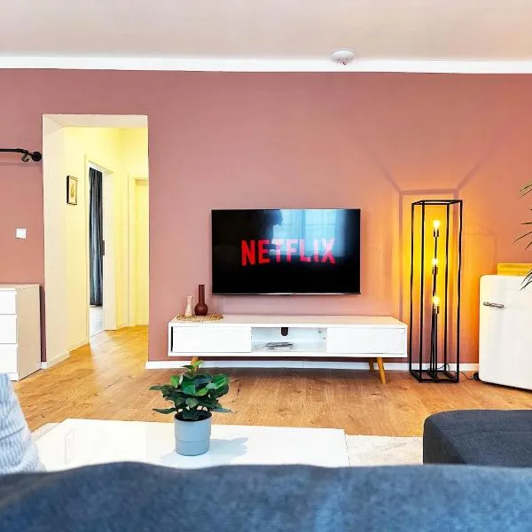 70qm Apartment in Viersen mit 3 Betten zentral gelegen mit hohen Decken - BEUYS Apartments - Viersen, hotel v destinaci Viersen