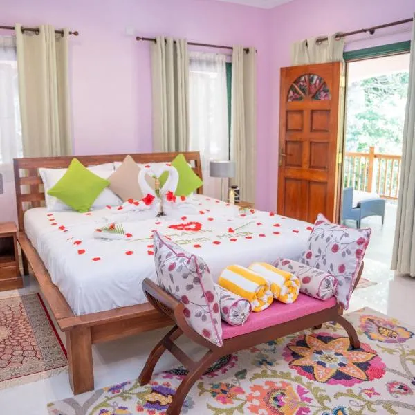 Pension Michel Villa Roche Bois，位于拉迪格岛的酒店