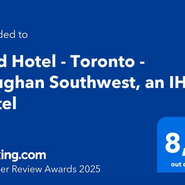 avid Hotel - Toronto - Vaughan Southwest by IHG, hotel in Vaughan