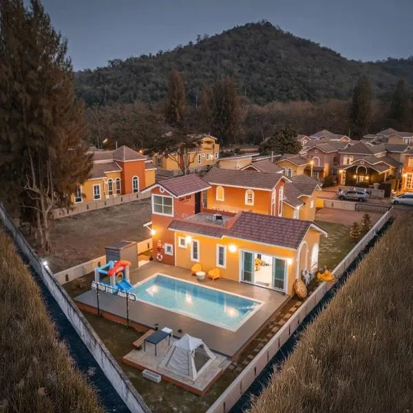 Casa Ricca Pool Villa Khaoyai, hotel in Ban Pang Asok