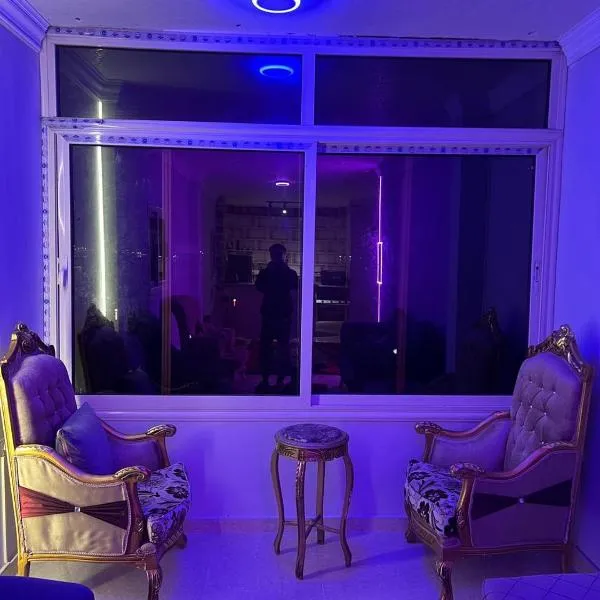 شاليهات الهنا 2 للإيجار مصيف قرية النورس الاسماعيلية、イスマイリアのホテル