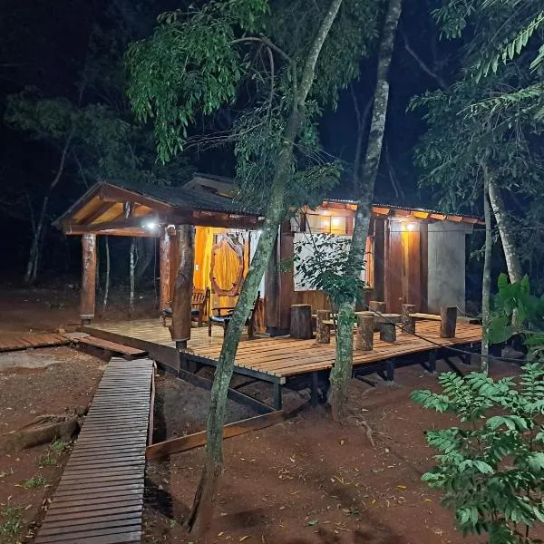 Cabañas Libertad en Misiones, hôtel à Puerto Bossetti