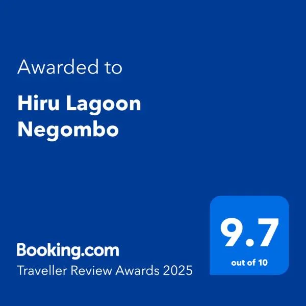 Hiru Lagoon Negombo, hotel in Negombo