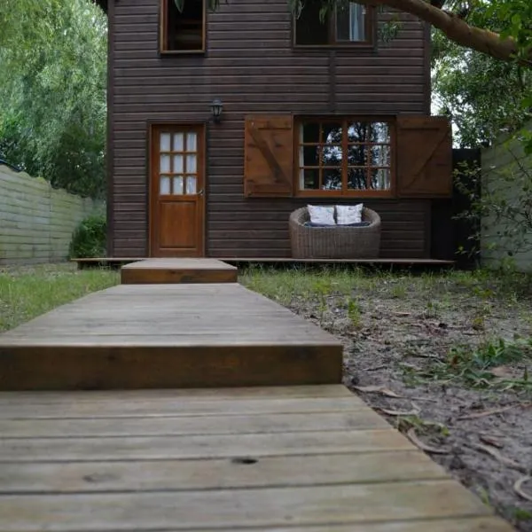 Cabaña en Valizas-Casa Shanti, hôtel à Barra de Valizas