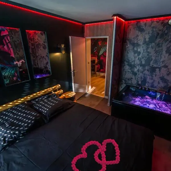 Love Room - Balnéo - Nuit Insolite - Intimité, hôtel à Toulouse